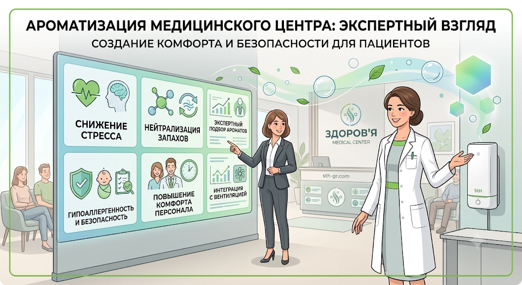 Ароматизация для медицинского центра от StH Group